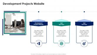 Development Projects Website In Powerpoint And Google Slides Cpb