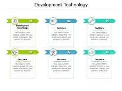 Development technology ppt powerpoint presentation icon structure cpb
