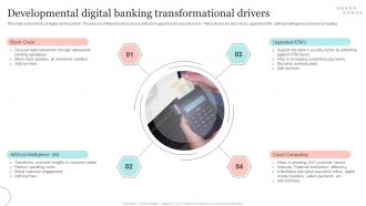 Developmental Digital Banking Transformational Drivers