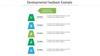 Developmental feedback example ppt powerpoint presentation styles portfolio cpb