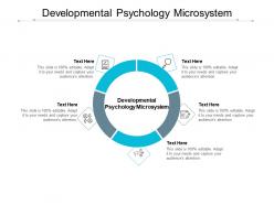 Developmental psychology microsystem ppt powerpoint presentation model themes cpb