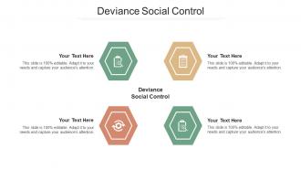 Deviance Social Control Ppt Powerpoint Presentation Infographic Template Graphic Images Cpb