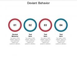 Deviant behavior ppt powerpoint presentation styles graphic tips cpb