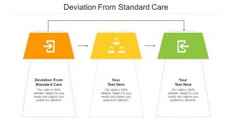 Deviation from standard care ppt powerpoint presentation layouts file formats cpb