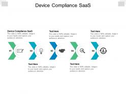 Device compliance saas ppt powerpoint presentation summary information cpb