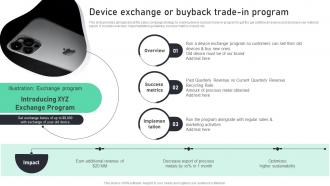Device Exchange Or Buyback Trade In Program Complete Guide To Sales MKT SS V