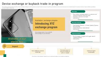 Device Exchange Or Buyback Trade In Program Implementation Guidelines For Sales MKT SS V
