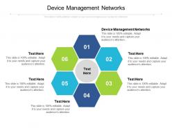 Device management networks ppt powerpoint presentation infographic template show cpb