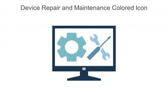 Device Repair And Maintenance Colored Icon In Powerpoint Pptx Png And Editable Eps Format