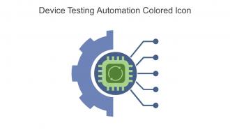 Device Testing Automation Colored Icon In Powerpoint Pptx Png And Editable Eps Format