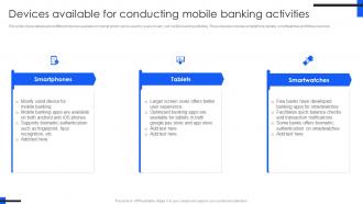 Devices Available For Conducting Comprehensive Guide For Mobile Banking Fin SS V