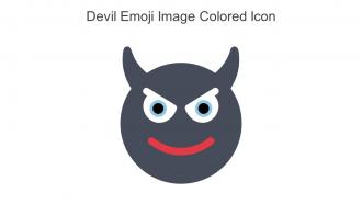 Devil Emoji Image Colored Icon In Powerpoint Pptx Png And Editable Eps Format