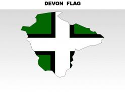Devon country powerpoint flags