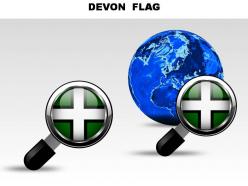 Devon country powerpoint flags