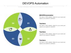 Devops automation ppt powerpoint presentation infographic template master slide cpb