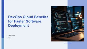Devops Cloud Benefits For Faster Software Deployment PPT Template AT