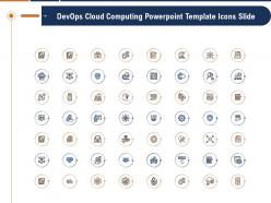 Devops cloud computing powerpoint template icons slide ppt powerpoint presentation slides guide