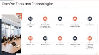 Devops engineer skills devops tools and technologies ppt infographics graphic images