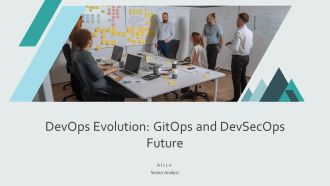 Devops Evolution Gitops And Devsecops Future PPT Structure AT