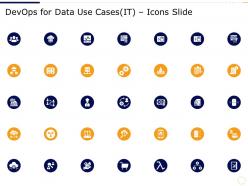 Devops for data use cases it icons slide ppt rules