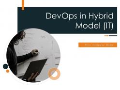 Devops in hybrid model it powerpoint presentation slides