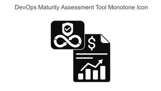 Devops Maturity Assessment Tool Monotone Icon In Powerpoint Pptx Png And Editable Eps Format