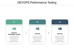 Devops performance testing ppt powerpoint presentation styles templates cpb