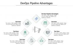Devops pipeline advantages ppt powerpoint presentation ideas aids cpb