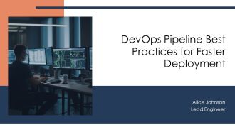 Devops Pipeline Best Practices For Faster Deployment PPT Summary AT
