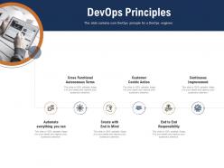 Devops principles devops cloud computing ppt powerpoint presentation icon portrait