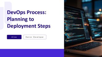 Devops Process Planning To Deployment Steps PPT Mockup AT