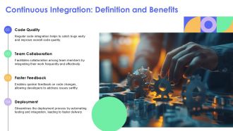 Devops Process PPT Presentation AT Graphical Customizable