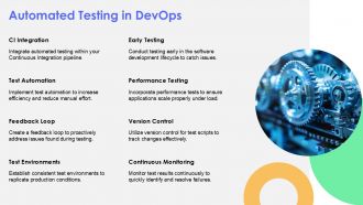Devops Process PPT Presentation AT Aesthatic Customizable