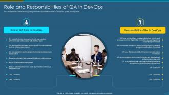 Devops qa and testing revamping role and responsibilities of qa in devops