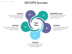 Devops success ppt powerpoint presentation model information cpb
