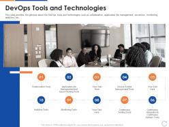 Devops tools and technologies devops skillset it ppt model information