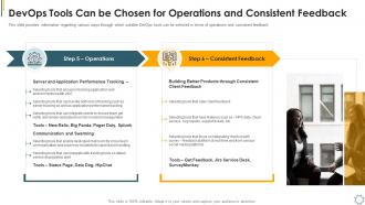 Devops tools can be chosen for operations optimum devops tools selection it