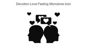 Devotion Love Feeling Monotone Icon In Powerpoint Pptx Png And Editable Eps Format