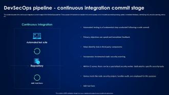 Devsecops Pipeline Continuous Integration Commit Devsecops Best Practices For Secure