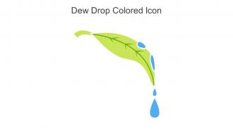 Dew Drop Colored Icon In Powerpoint Pptx Png And Editable Eps Format