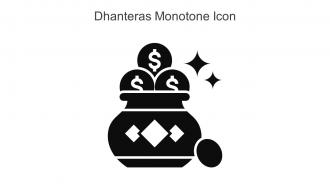 Dhanteras Monotone Icon In Powerpoint Pptx Png And Editable Eps Format