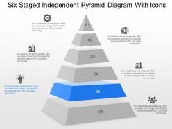 54083349 style layered pyramid 6 piece powerpoint presentation diagram infographic slide