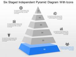 54083349 style layered pyramid 6 piece powerpoint presentation diagram infographic slide