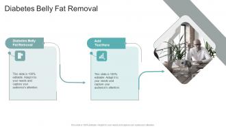 Diabetes Belly Fat Removal In Powerpoint And Google Slides Cpb