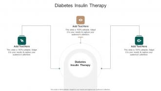 Diabetes Insulin Therapy In Powerpoint And Google Slides Cpb