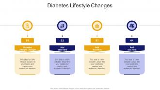 Diabetes Lifestyle Changes In Powerpoint And Google Slides Cpb
