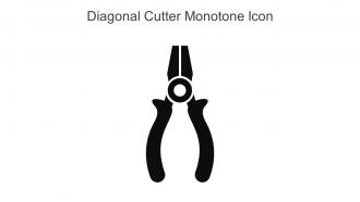 Diagonal Cutter Monotone Icon In Powerpoint Pptx Png And Editable Eps Format