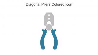 Diagonal Pliers Colored Icon In Powerpoint Pptx Png And Editable Eps Format