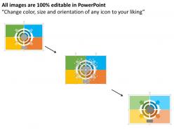 73911151 style hierarchy matrix 1 piece powerpoint presentation diagram infographic slide