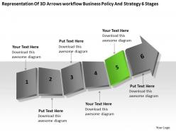 Diagram of business cycle workflow policy and strategy 6 stages powerpoint templates